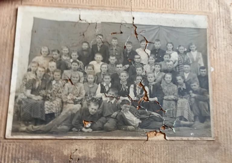 Restore Old and Damaged Photos — Before